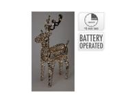 Micro led rendier goud, 60 cm - Hortus