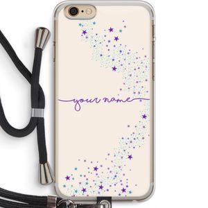 Sterren: iPhone 6 PLUS / 6S PLUS Transparant Hoesje met koord