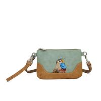 Hi-di-hi Schoudertas/Clutch/Portemonnee Melody Mint