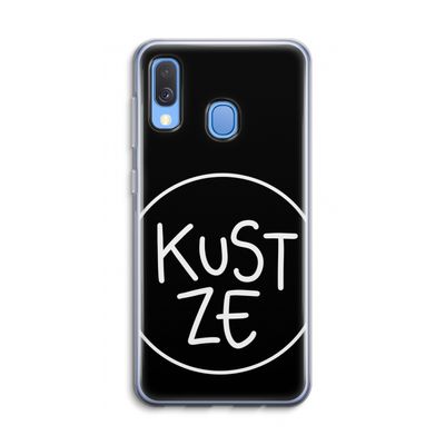 KUST ZE: Samsung Galaxy A40 Transparant Hoesje
