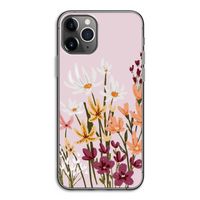 Painted wildflowers: iPhone 11 Pro Transparant Hoesje