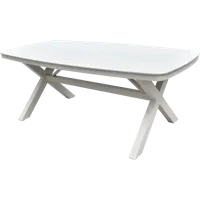 Tafel Davos Crema Deens ovaal 200x100cm