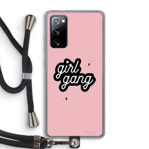 Girl Gang: Samsung Galaxy S20 FE / S20 FE 5G Transparant Hoesje met koord