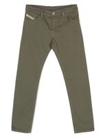 Diesel Kids pantalon 1995 à coupe slim - Vert - thumbnail