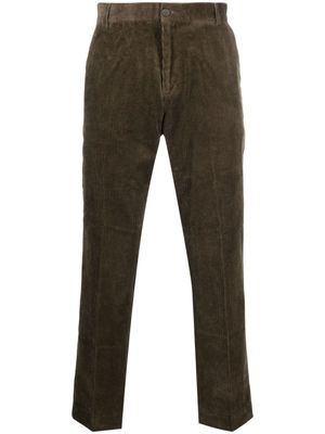 SAMSOE SAMSOE Ribfluwelen broek - Groen