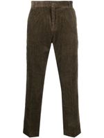 SAMSOE SAMSOE Ribfluwelen broek - Groen - thumbnail