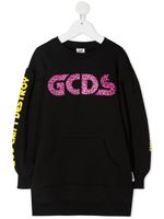 Gcds Kids sweat à logo - Noir