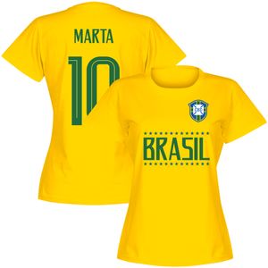 Brazilië Team Dames Marta 10 T-shirt