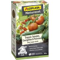 Meststof voor de moestuin - ALGOFLASH NATURASOL - Tomaten, courgettes, paprika's - Langdurige werking - 800 g - UAB