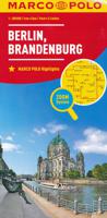 Wegenkaart - landkaart D4 Brandenburg - Berlin - Berlijn | Marco Polo