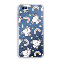 Rainbow Unicorn: Honor 10 Transparant Hoesje