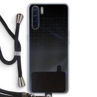 Musketon Halftone: Oppo A91 Transparant Hoesje met koord