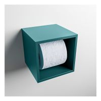 Mondiaz EASY Toiletrolhouder solid surface in- en opbouw 16x16 cm kleur Smag