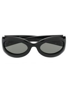 Gucci Eyewear lunettes de soleil teintées à monture carrée - Noir