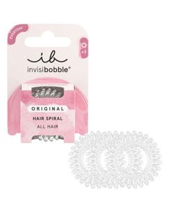 Invisibobble original crystal clear 3 stuks