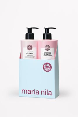Maria Nila Pakket Luminous Colour Duo 2x500ml 1000ml | Voor Gekleurd Haar