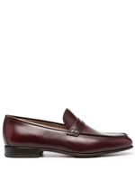 Ferragamo mocassins en cuir - Rouge