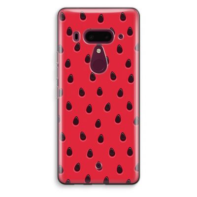 Watermelon: HTC U12+ Transparant Hoesje