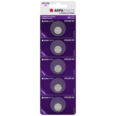 AgfaPhoto Knoopcel CR1220 3 V 5 stuk(s) Lithium
