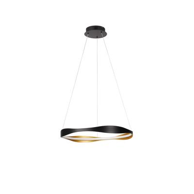 Lyora Design hanglampDobi Ø 60cm zwart met goud - 9030642