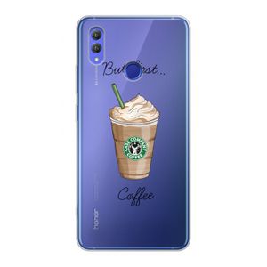 But first coffee: Honor Note 10 Transparant Hoesje