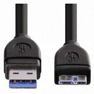 Hama 0.75m USB 3.0 A/USB 3.0 Micro B m/m USB-kabel 0,75 m 3.2 Gen 1 (3.1 Gen 1) USB A Micro-USB B Zwart