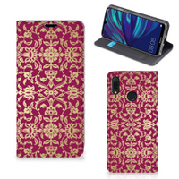 Telefoon Hoesje Huawei Y7 hoesje Y7 Pro (2019) Barok Pink