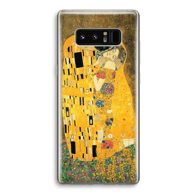 Der Kuss: Samsung Galaxy Note 8 Transparant Hoesje