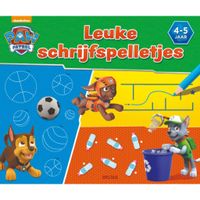 Boek Paw Patrol Leuke Schrijfspelletjes