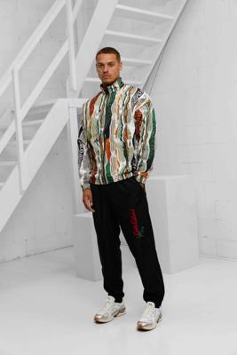Carlo Colucci X Australian C7506 592 Trainingspak Heren - Maat M - Kleur: MulticolourZwart | Soccerfanshop