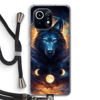 Wolf Dreamcatcher: Xiaomi Mi 11 Transparant Hoesje met koord