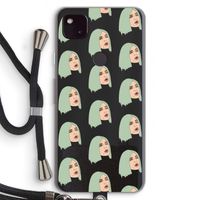 King Kylie: Pixel 4a 5G Transparant Hoesje met koord