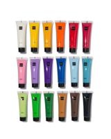 HEMA Basiskleuren acrylverf 18x20ml