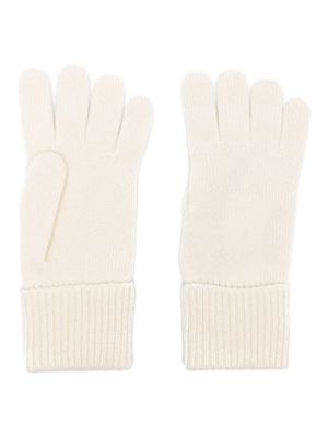 Woolrich gants en cachemire à patch logo - Tons neutres