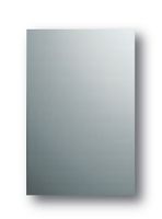 Spiegel Basic Plieger Rechthoekige Pas spiegel 4mm 120x30cm Zilver