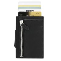 Ögon Cascade Zipper Wallet Full Black