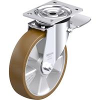 Blickle L-ALB 200K-ST Plaatstalen zwenkwiel Wieldiameter: 200 mm Draagvermogen (max.): 400 kg 1 stuk(s)