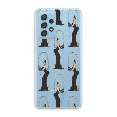 Pop Some Kim: Samsung Galaxy A73 Transparant Hoesje