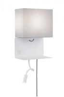 Paulmann Merani 78913 LED-wandlamp E27 2.5 W LED Grijs, Wit