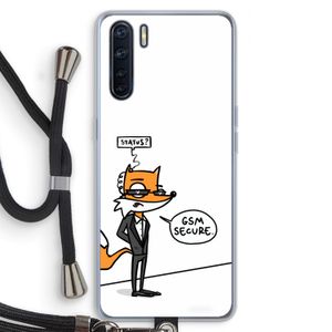 GSM secure: Oppo A91 Transparant Hoesje met koord