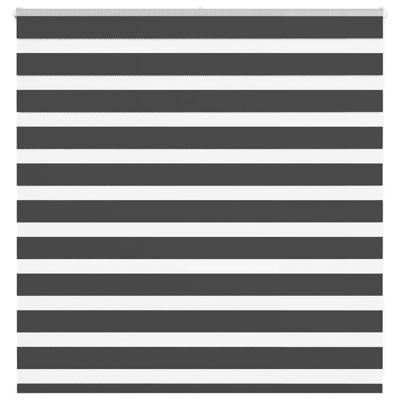 VidaXL Zebra rolgordijn 140x100 cm stofbreedte 135,9 cm zwart