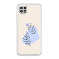 Leaf me if you can: Samsung Galaxy A22 4G Transparant Hoesje Leaf me if you can: Samsung Galaxy A22 4G Transparant Hoesje