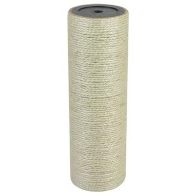 VidaXL Kattenkrabpaal 8x25 cm 8 mm beige