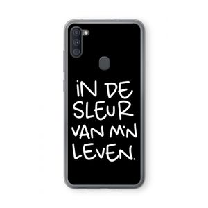De Sleur: Samsung Galaxy A11 Transparant Hoesje