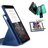 iPad Air 13" (M4) 2026 Bundle Shift Magnetic Case, Papel-Feel Magnetic & Armorite® Protection - Navy Blue