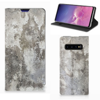Samsung Galaxy S10 Standcase Beton Print - thumbnail