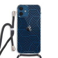 Magic pattern: iPhone 12 Transparant Hoesje met koord