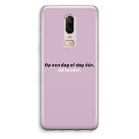 gij beslist: OnePlus 6 Transparant Hoesje