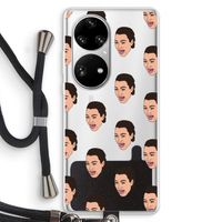 Ugly Cry Call: Huawei P50 Pro Transparant Hoesje met koord