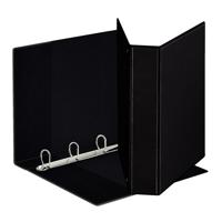 Ringband ess panorama a4 4-rings d-mech 30mm zwart | 10 stuks